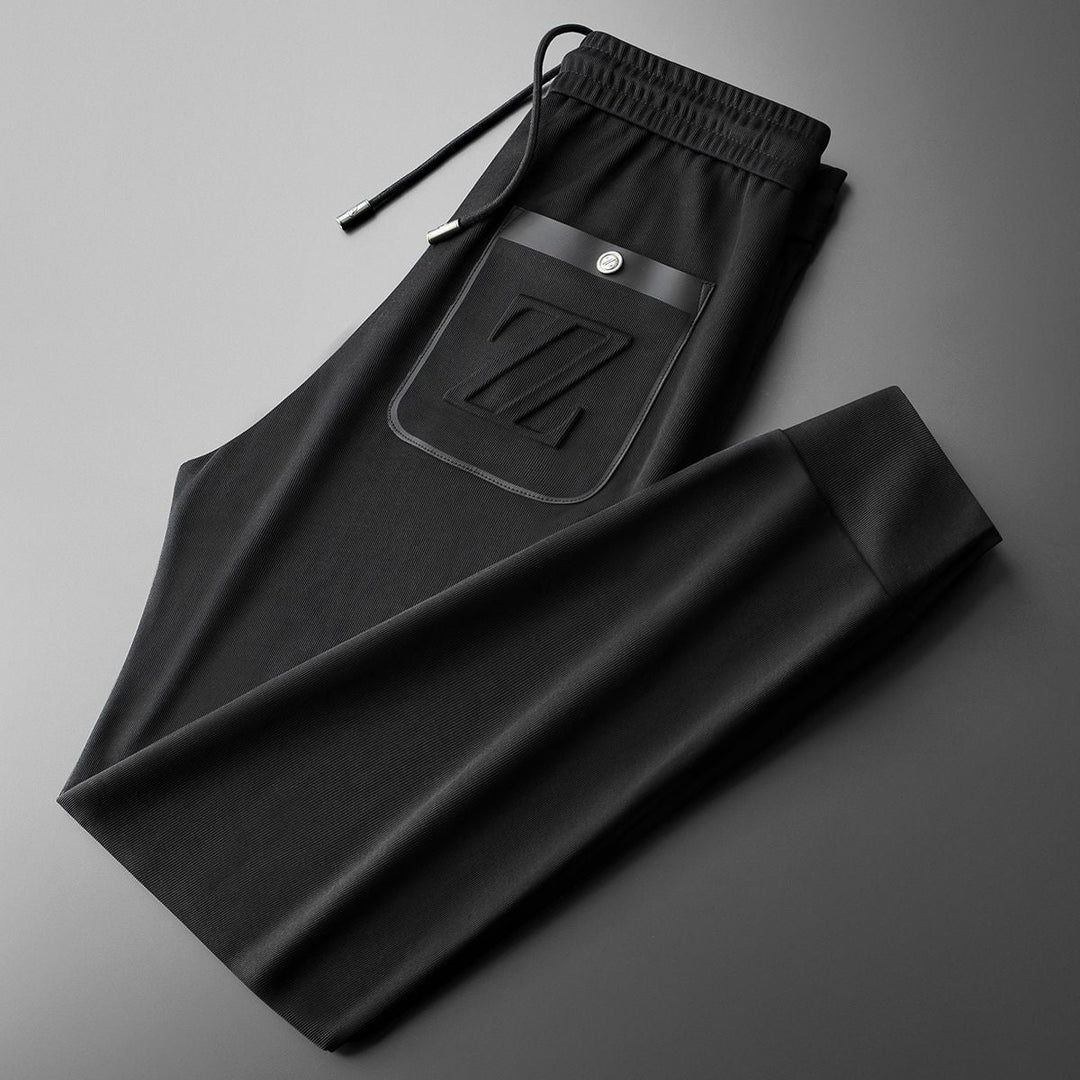 Danial - Pantaloni da jogging casual ricamati per uomini