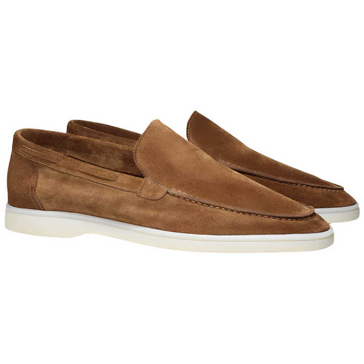 Lewin - Scarpe da tempo libero retrò in camoscio per uomo