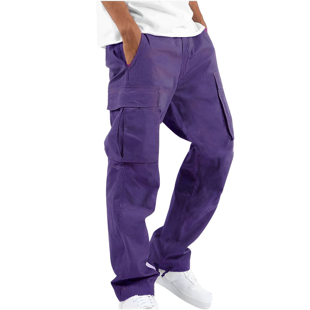 Gresham - Pantaloni cargo casual e ampi per uomo