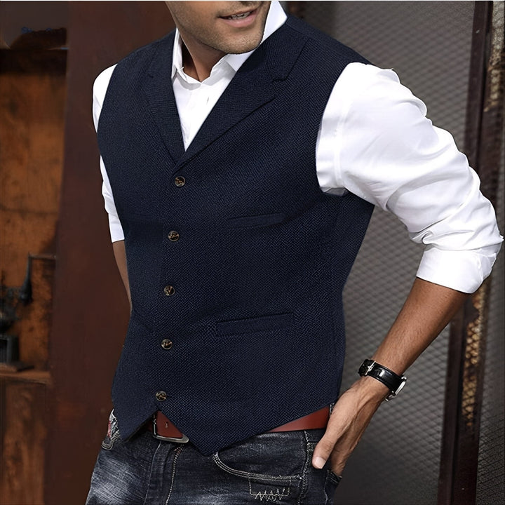 Dominick - Elegante gilet casual da uomo