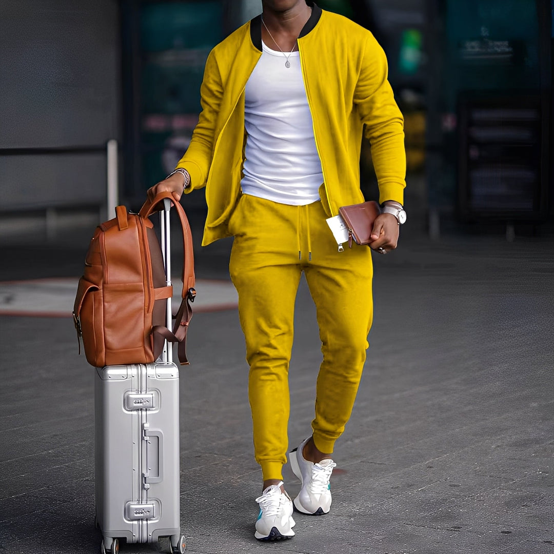 Dillon - Semplice set di giacca e pantaloni per uomini