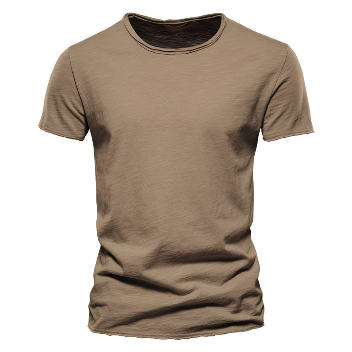 Roderick - T-Shirt casual a maniche corte in cotone per uomo