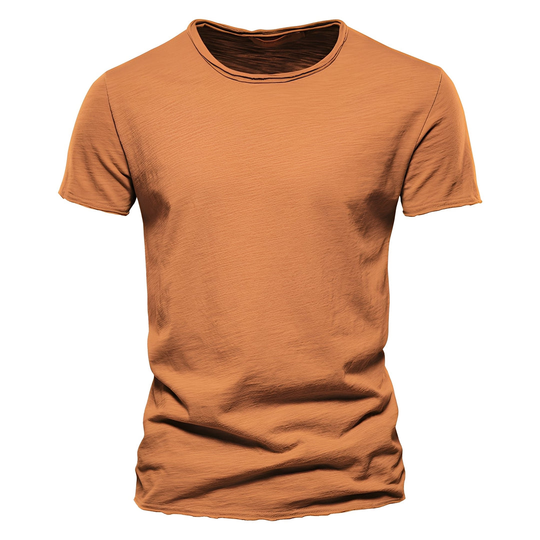 Roderick - T-Shirt casual a maniche corte in cotone per uomo
