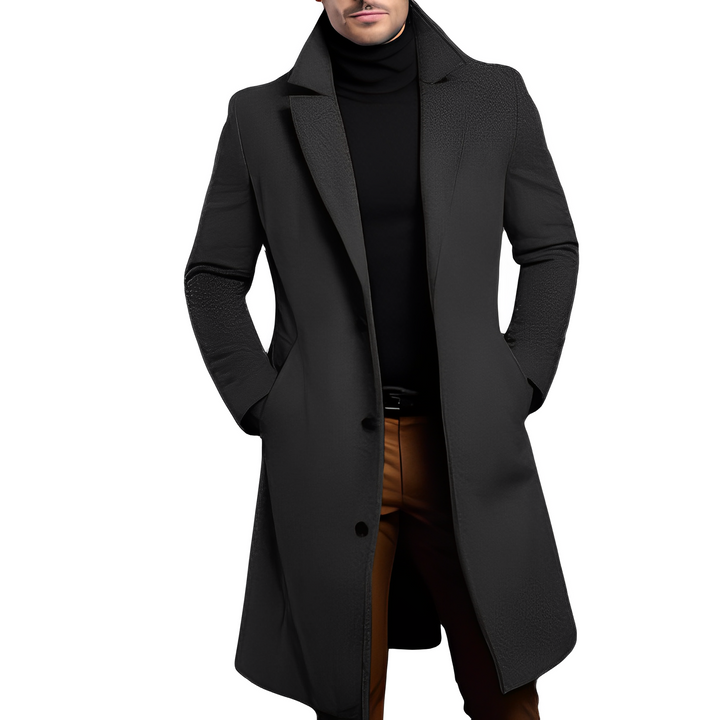 Reilly - Elegante Cappotto di Lana per Uomo