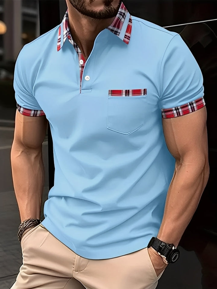 Ryker - Elegante Polo con Tasca per Uomo