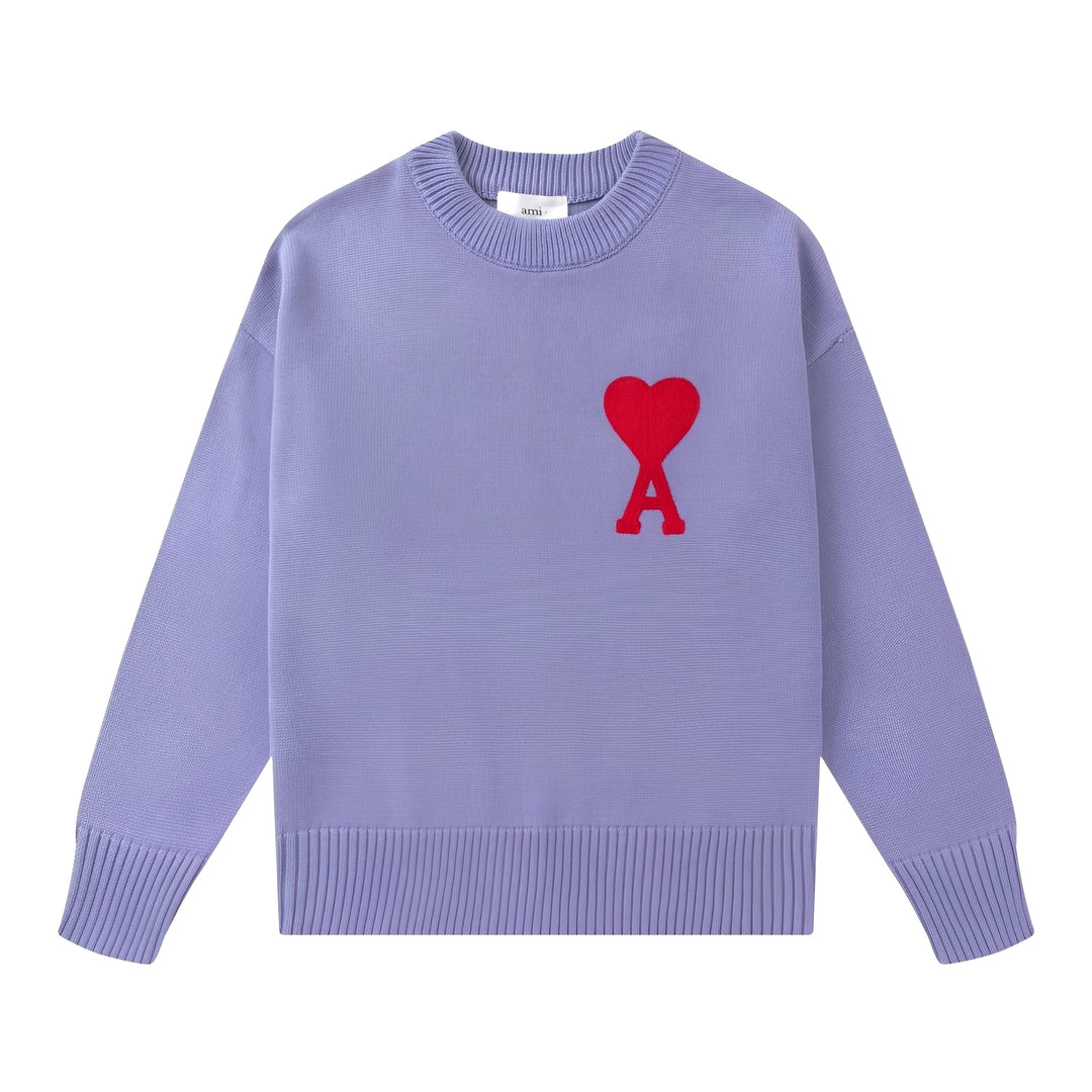 Darden - Semplice maglione ricamato per uomo