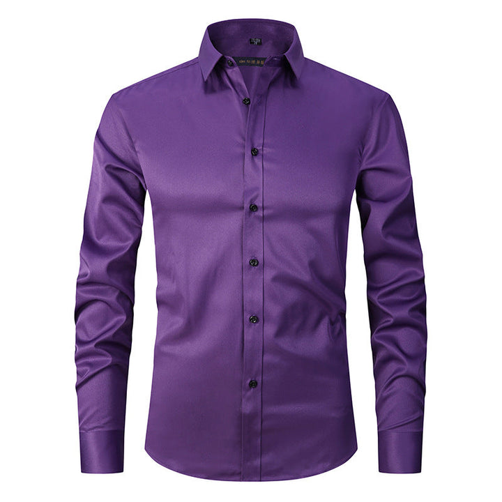 Ronan - Semplice camicia formale a maniche lunghe per uomo