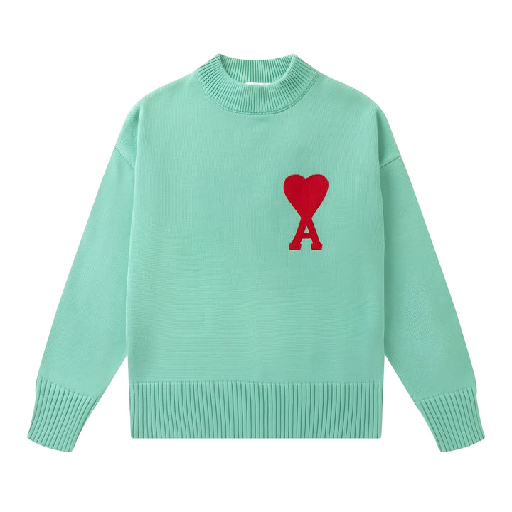 Darden - Semplice maglione ricamato per uomo