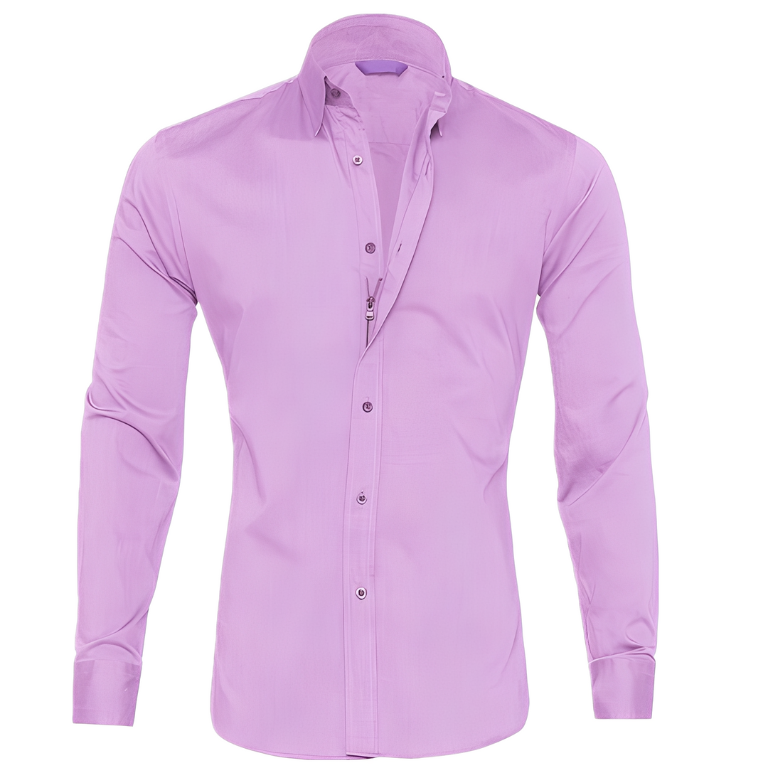 Andrew - Casual, formale, camicia senza pieghe per uomini