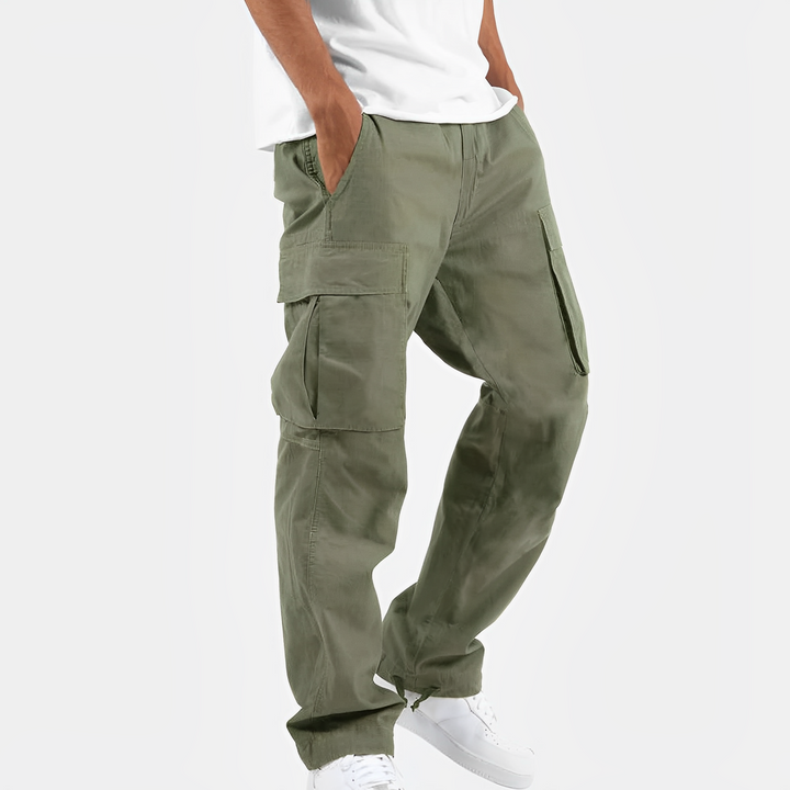 Gresham - Pantaloni cargo casual e ampi per uomo