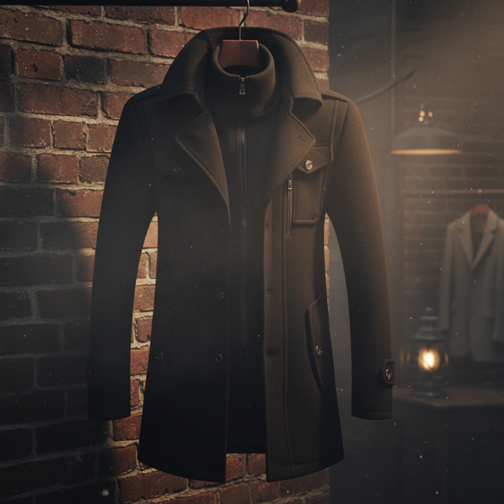 Angelo™ | Cappotto caldo ed elegante per uomini