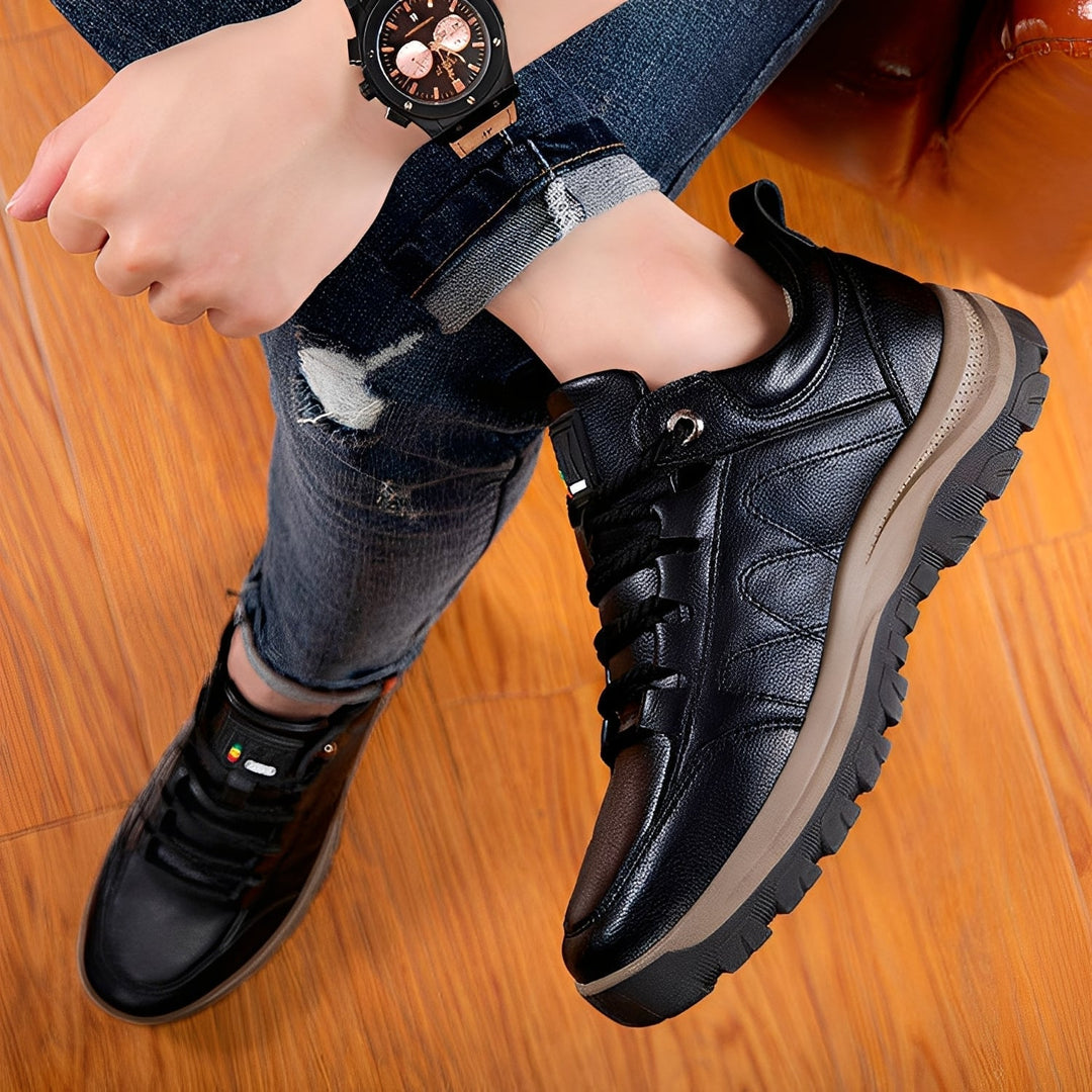 Randolf - Eleganti scarpe in pelle antiscivolo per uomini