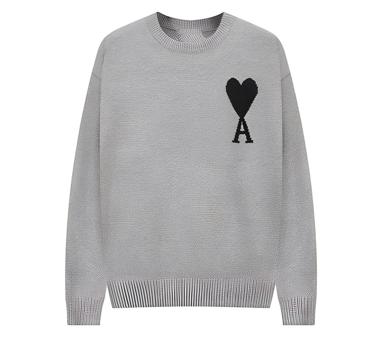 Darden - Semplice maglione ricamato per uomo