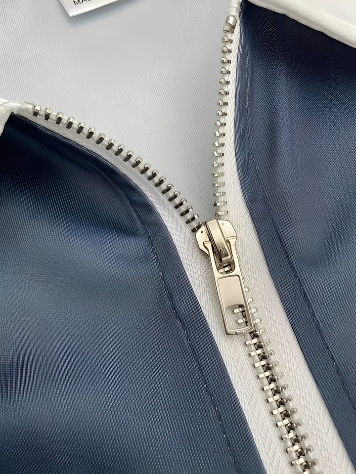 Winton - Camicia casual con cerniera per uomo