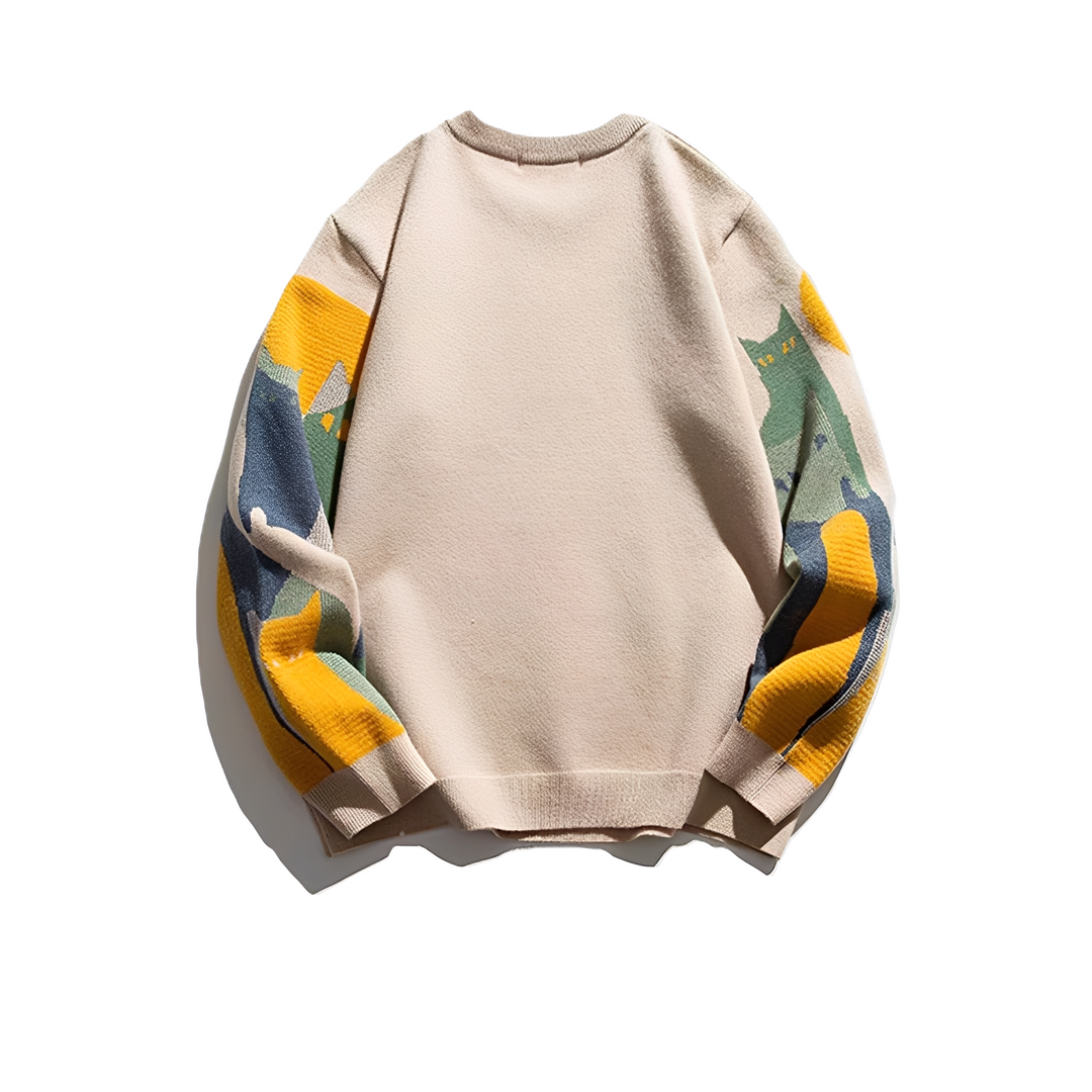 Jerome - Comodo maglione stampato per uomo