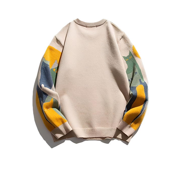 Jerome - Comodo maglione stampato per uomo