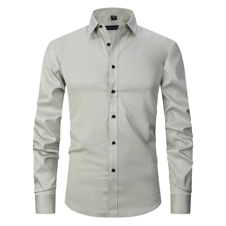 Ronan - Semplice camicia formale a maniche lunghe per uomo