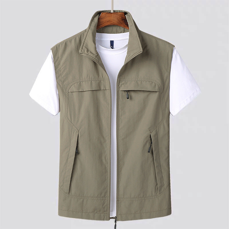Marvin - Gilet casual con tasche per uomini