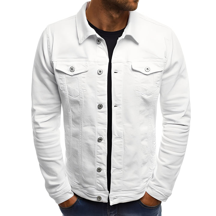 Steven - Stilosa Jeansjacke con Tasche per Uomini