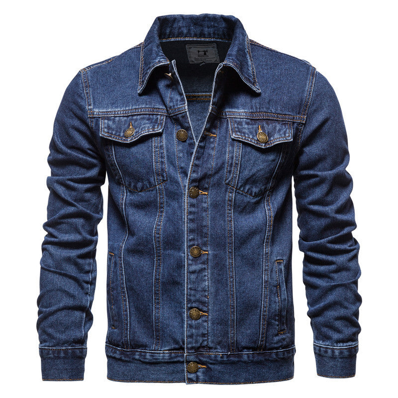 Winton - Classica Giacca Trucker in Denim per Uomo