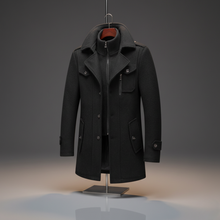 Angelo™ | Cappotto caldo ed elegante per uomini