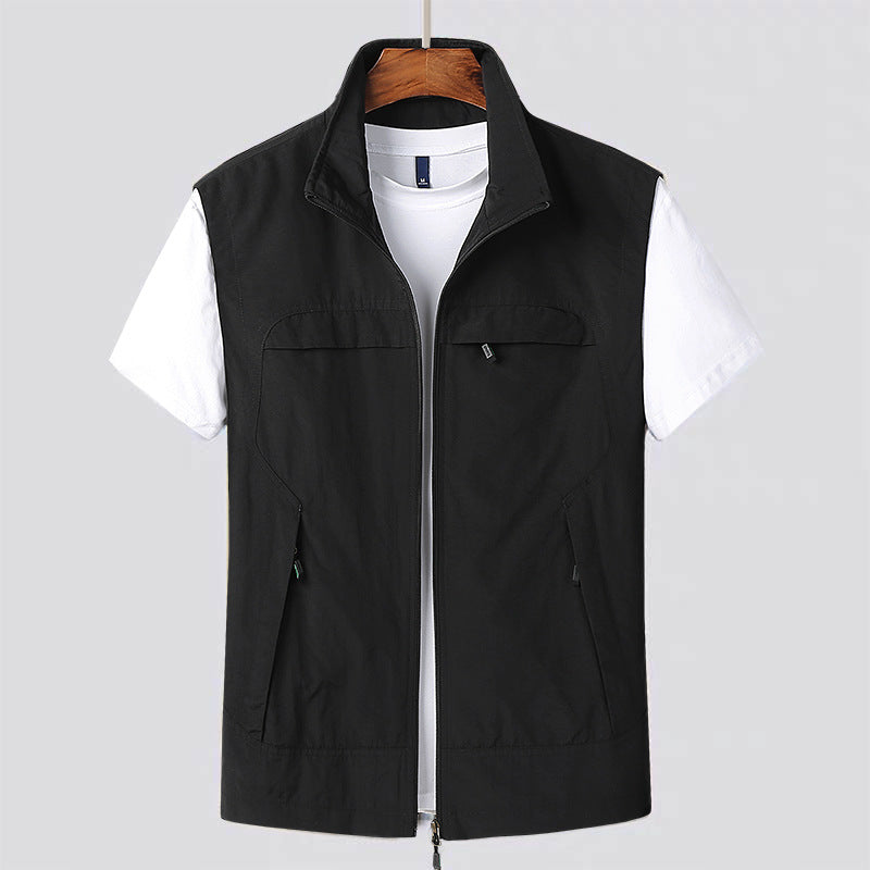 Marvin - Gilet casual con tasche per uomini