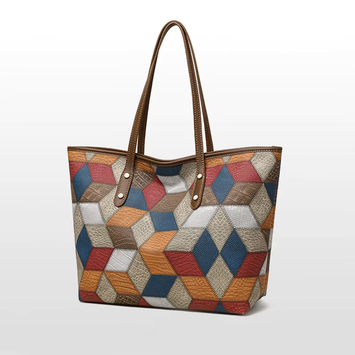 Zavelli™ | Borsa a spalla Mosaico in pelle