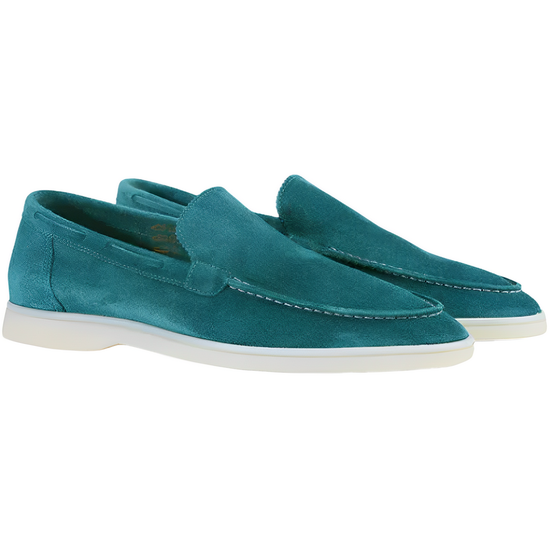 Lewin - Scarpe da tempo libero retrò in camoscio per uomo