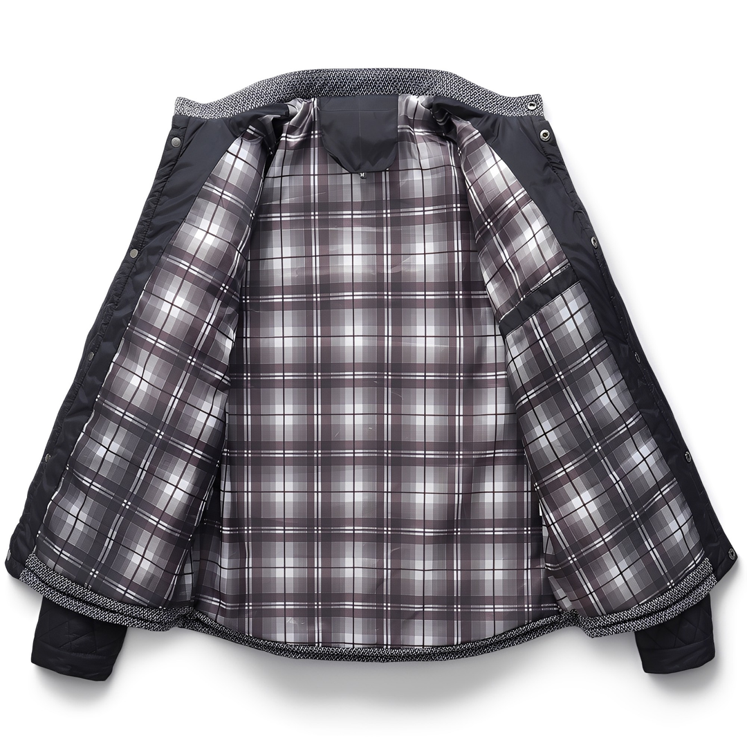 Alvin - Giacca casual imbottita trapuntata per uomini