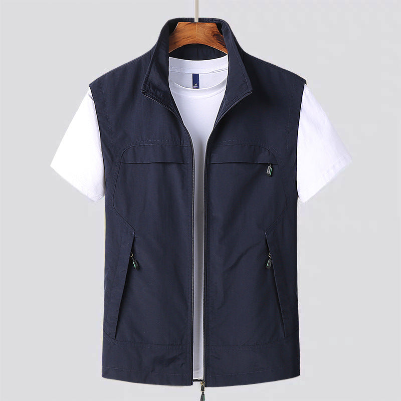 Marvin - Gilet casual con tasche per uomini