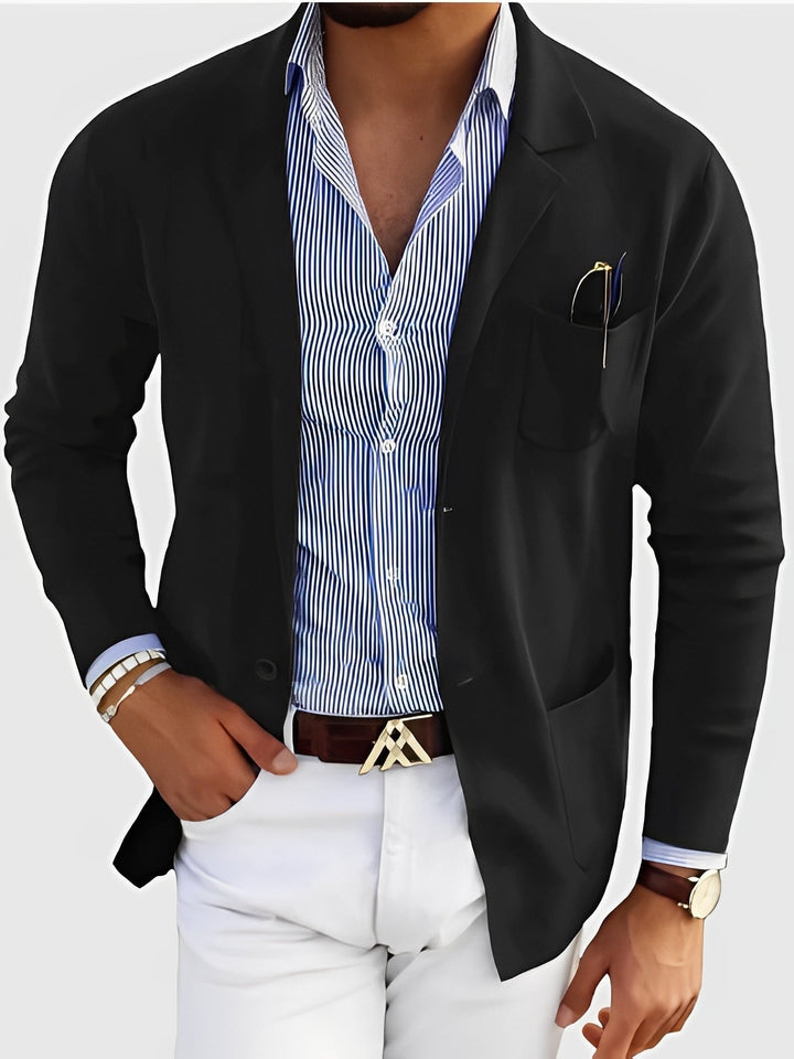 Jordan - Elegante Blazer con Tasche per Uomini