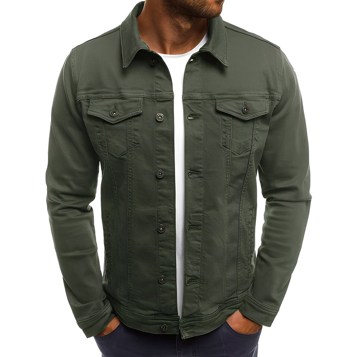 Steven - Stilosa Jeansjacke con Tasche per Uomini