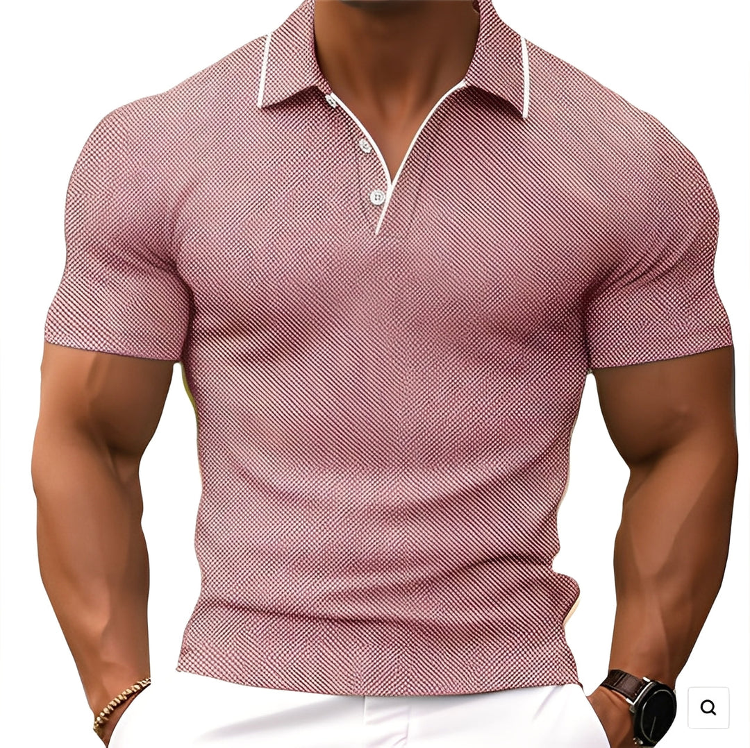 Florence - Polo casual con bottoni per uomo