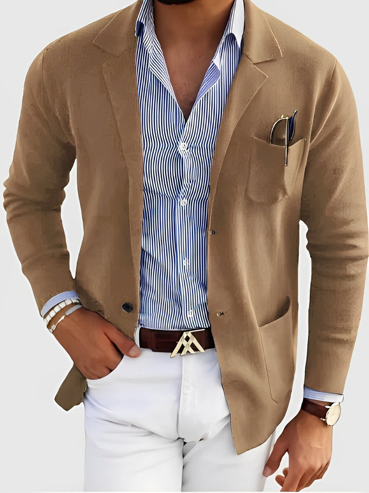 Darrin - Cardigan casual con tasche per uomini