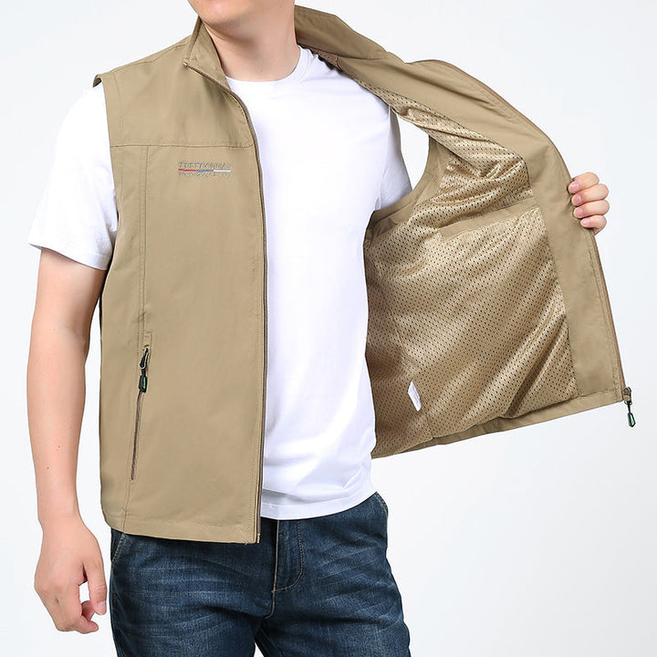 Marvin - Gilet casual con tasche per uomini