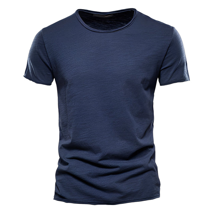 Roderick - T-Shirt casual a maniche corte in cotone per uomo