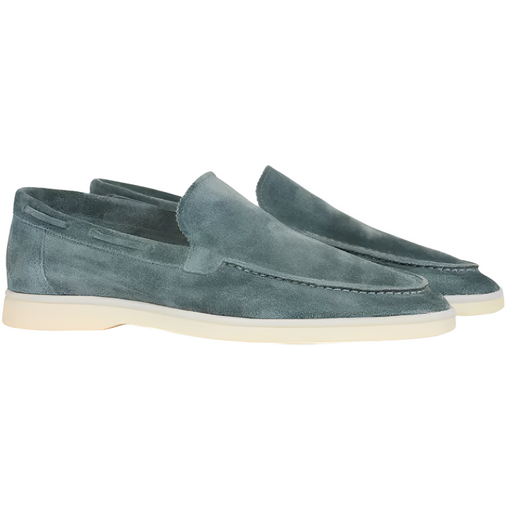 Lewin - Scarpe da tempo libero retrò in camoscio per uomo