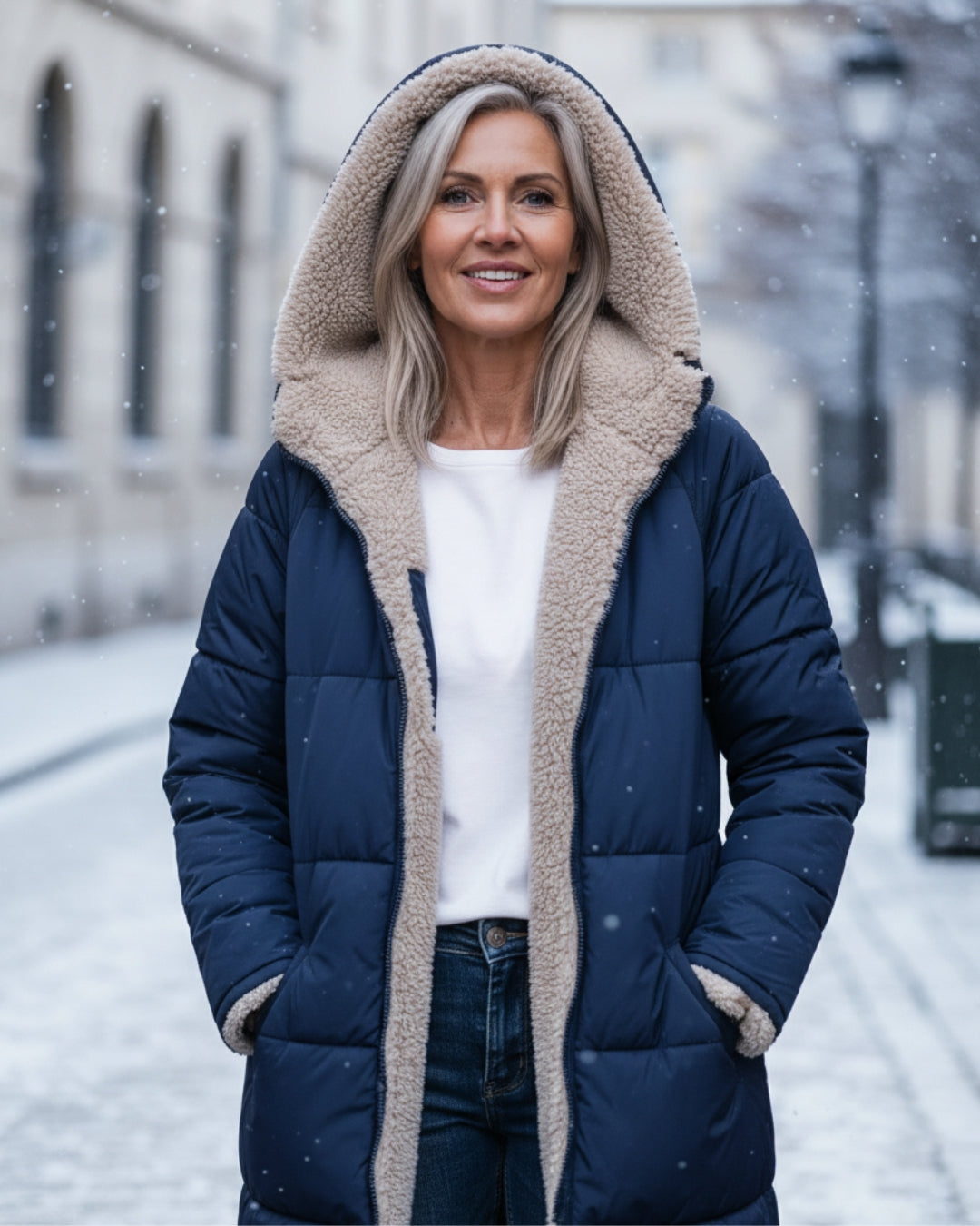 Cappotto invernale Sherpa