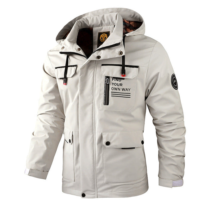 Millard - Moderna impermeabile Cargo-Jacke per Uomini