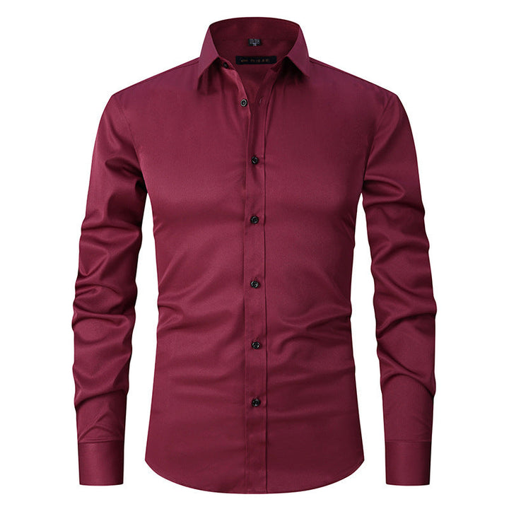 Ronan - Semplice camicia formale a maniche lunghe per uomo