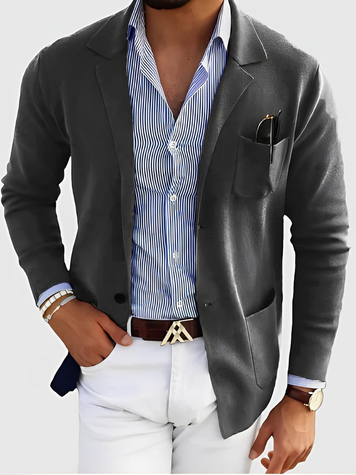 Jordan - Elegante Blazer con Tasche per Uomini