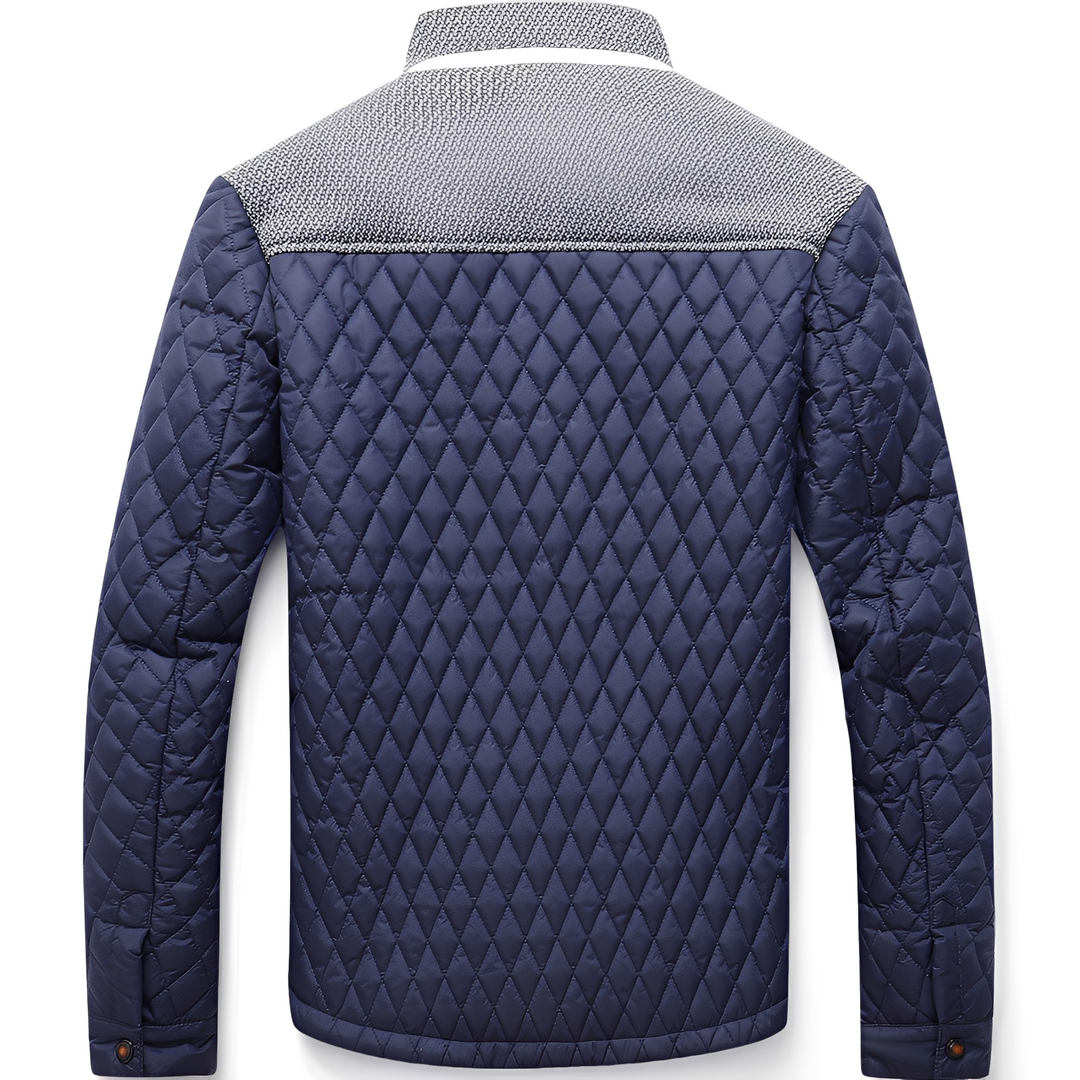 Alvin - Giacca casual imbottita trapuntata per uomini