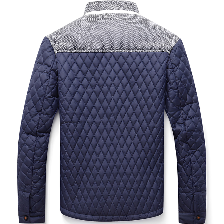 Alvin - Giacca casual imbottita trapuntata per uomini