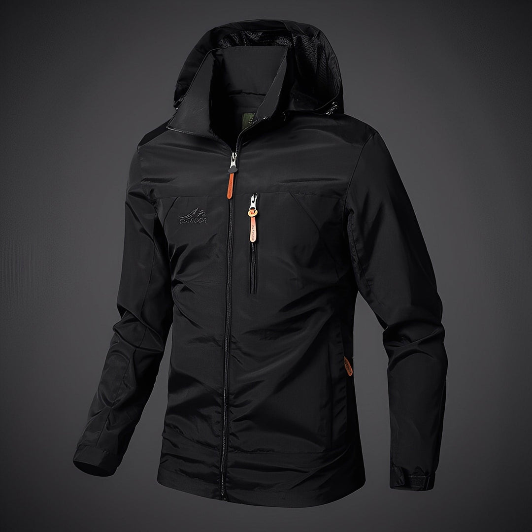 Finnegan - Giacca Outdoor Casual con Cappuccio per Uomo