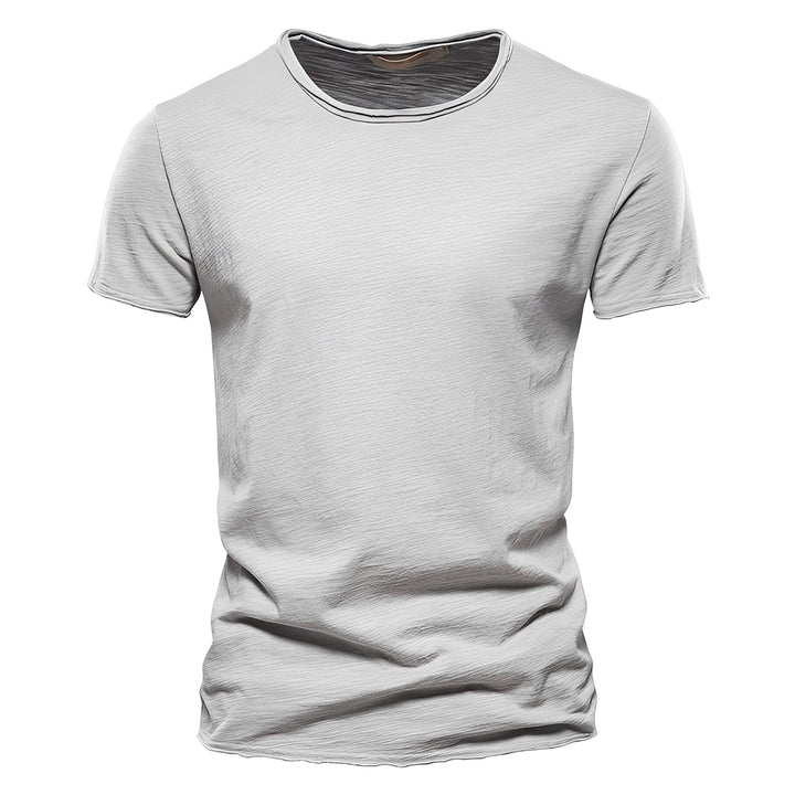 Roderick - T-Shirt casual a maniche corte in cotone per uomo