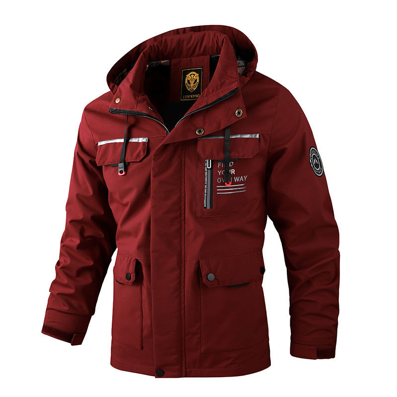 Millard - Moderna impermeabile Cargo-Jacke per Uomini