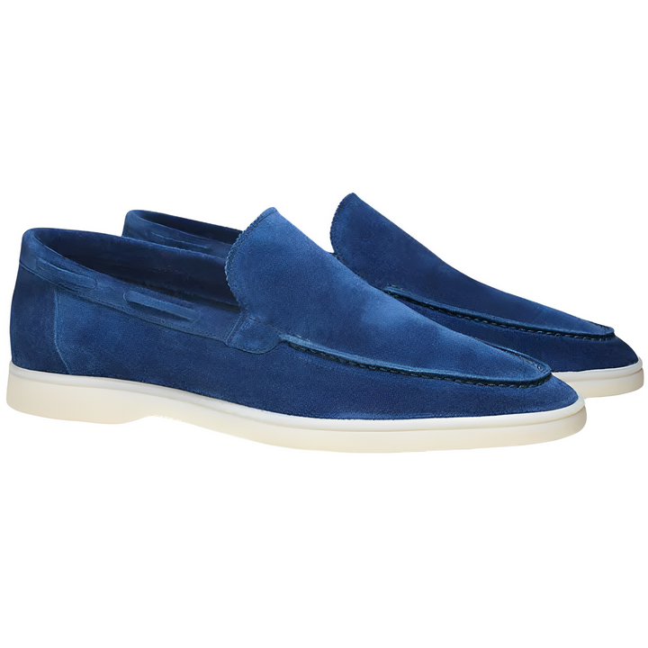 Lewin - Scarpe da tempo libero retrò in camoscio per uomo