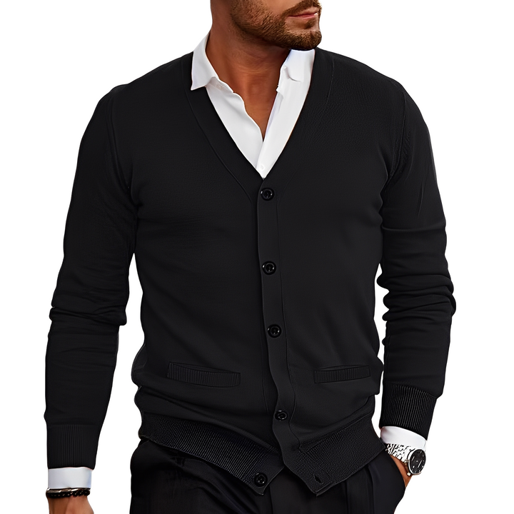Bradley - Cardigan casual e semplice per uomini