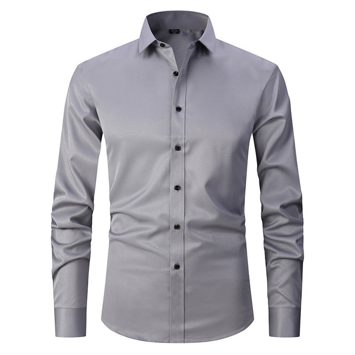 Ronan - Semplice camicia formale a maniche lunghe per uomo