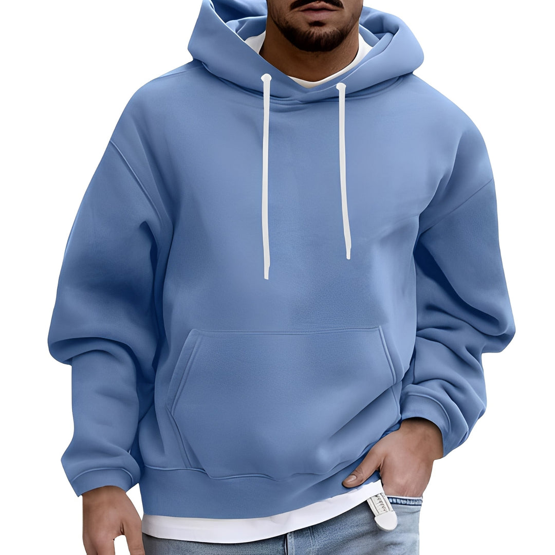 Rupert - Casual hoodie con tasca per uomini